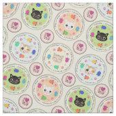 Cute Kitty Cat Lover's Pattern  Stof (Swatch)