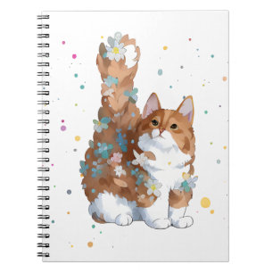 Cute Kitty Cat Pet Animal Notitieboek