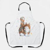 Cute Kitty Cat Pet Animal Schort (Voorkant)