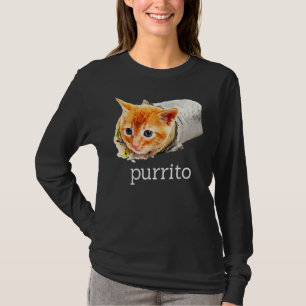 Cute Kitty Cat Purrito Burrito Pun Essential T-shirt