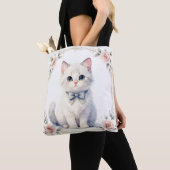 cute kitty cat tote bag (De près)