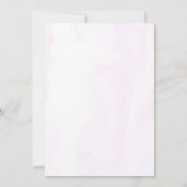 Cute Kitty Chat Anniversaire Fête Invitation (Dos)