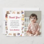 Cute Kitty Chat Anniversaire Fête Invitation (Devant)