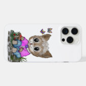 Cute Kitty Chat et Papillon (Verso Horizontal)
