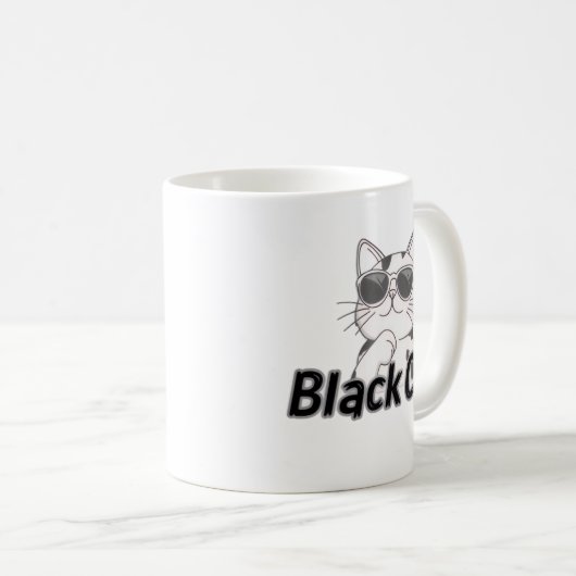 Cute Kitty Coffee Mug | Perfect Gift for Cat Lover (Devant droit)