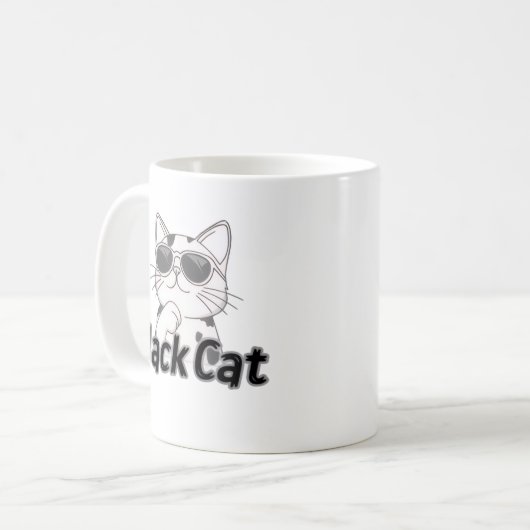 Cute Kitty Coffee Mug | Perfect Gift for Cat Lover (Devant gauche)