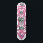 cute kitty pink skateboard<br><div class="desc">cute kitty girly skateboard</div>