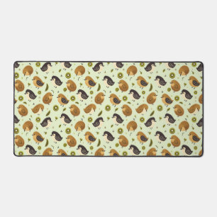 Cute Kiwi Birds Motif