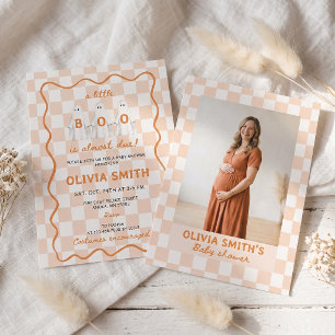 Cute Kleine Boze Geest Baby Shower Uitnodiging