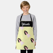 Cute kleine prinses schort (Gedragen)