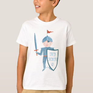 Cute knight gepersonaliseerd t-shirt