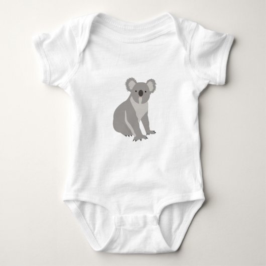 Cute Koala Australian Animal Romper (Voorkant)