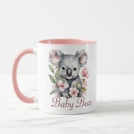 Cute Koala Baby Bear Mug (Gauche)