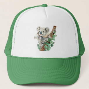 Cute Koala Beer Australian WildlifeAnimal Trucker Pet