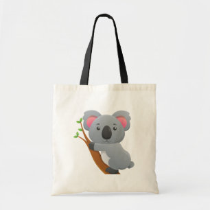 Cute Koala Beer Cartoon Tote Bag