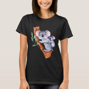 Cute Koala Beer en Baby Australische Dierenvriende T-shirt