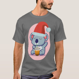 Cute Koala Beer en Bubble Tea 3 T-shirt