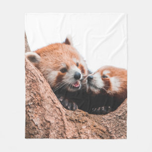 CUTE KOALA BEER FAMILIE FLEECE DEKEN