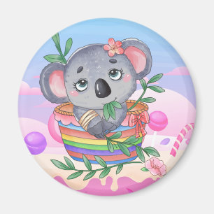 Cute Koala Beer Magneet