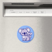 Cute Koala Beer Magnet Magneet (Insitu (Vaatwasser))