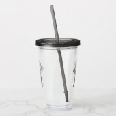 Cute koala beer met illustratie bladeren cartoon acryl drinkbeker (Links)