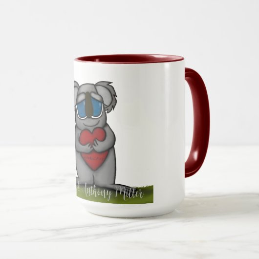 Cute Koala Beer Mok (Voorkant rechts)