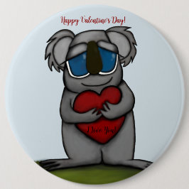 Cute Koala Beer Ronde Button 6,0 Cm