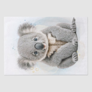 Cute Koala Beer Tissuepapier