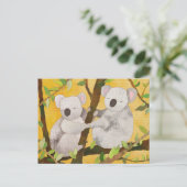Cute Koala-Beren in Australië Briefkaart (Staand voorkant)
