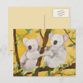 Cute Koala-Beren in Australië Briefkaart (Voorkant / Achterkant)