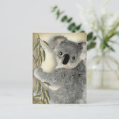 Cute Koala Briefkaart (Staand voorkant)