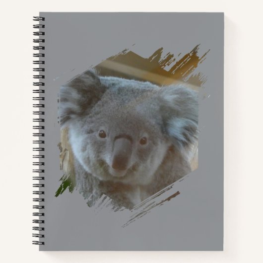 Cute Koala Cust. CARNET BG (Devant)
