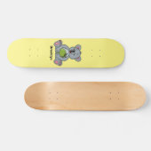 Cute koala en Coconut cartoon illustratie Skateboard (Horizontaal)