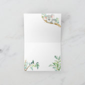 Cute Koala et Eucalyptus Baby shower Merci (Intérieur)
