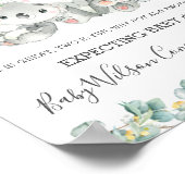 Cute Koala Familie van het Vijf Aankondiging van d Poster (Hoek)