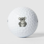 Cute koala golfballen (Voorkant)