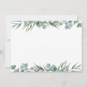 Cute Koala Groene Verjaardagsfeestje Foto Bedankkaart (Achterkant)