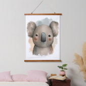 Cute Koala Hangend Wandkleed (Slaapkamer)