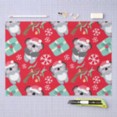 Cute Koala Kerstmis Tissuepapier (Craft)