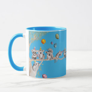 Cute Koala Koalas Whimsical Animal waterverf Mok