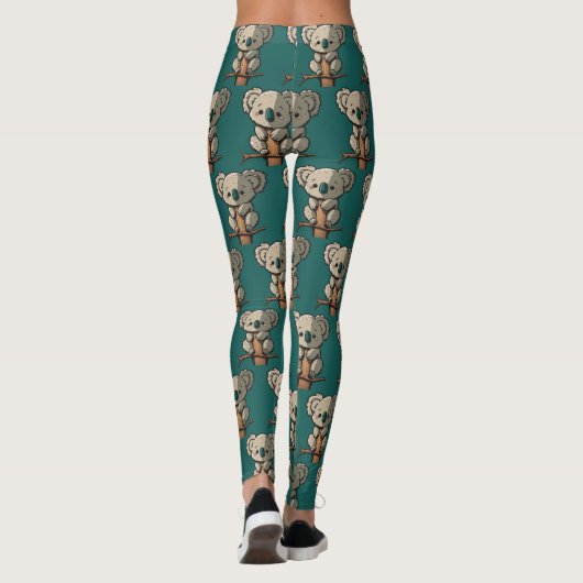 Cute Koala leggings (Achterkant)