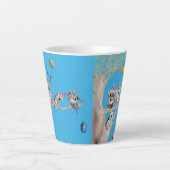 Cute Koala Merry Koalamus Christmas Latte Mug (Devant)