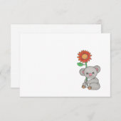 Cute Koala N'Importe Quelle Occasion Simple Carte  (Devant / Derrière)