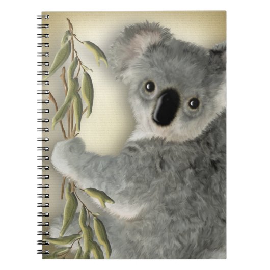 Cute Koala Notitieboek (Voorkant)