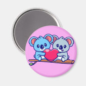 Cute Koala Oears Magnet (Recto/Verso)