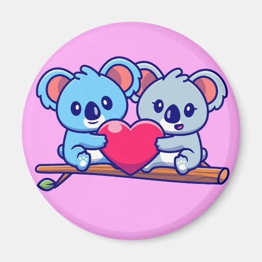 Cute Koala Oears Magnet (Devant)