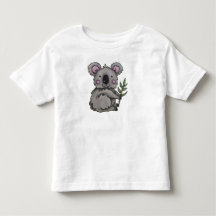 Cute koala peuters t-shirt