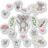 Cute Koala Stickers (Voorkant)