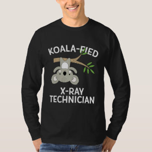 Cute Koala Xray technicus Funny Radiotech Pu T-shirt