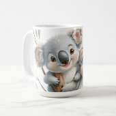 Cute Koalas, Amateurs australiens de la faune, Mug (Devant gauche)